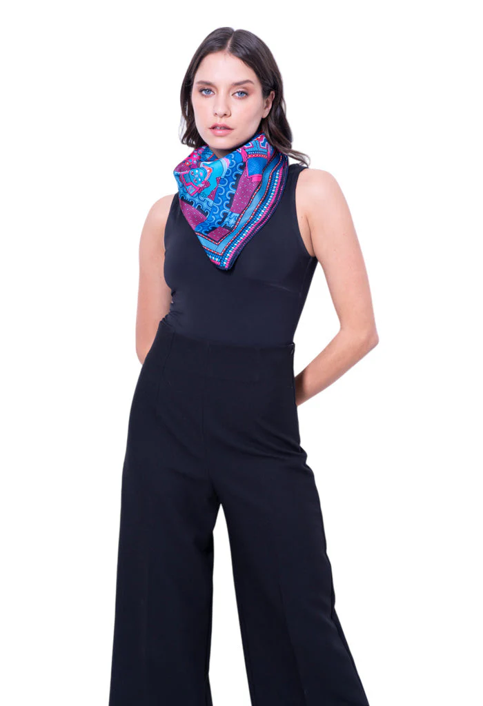 Mascada Caritas Sonrientes Veracruz 90 cm