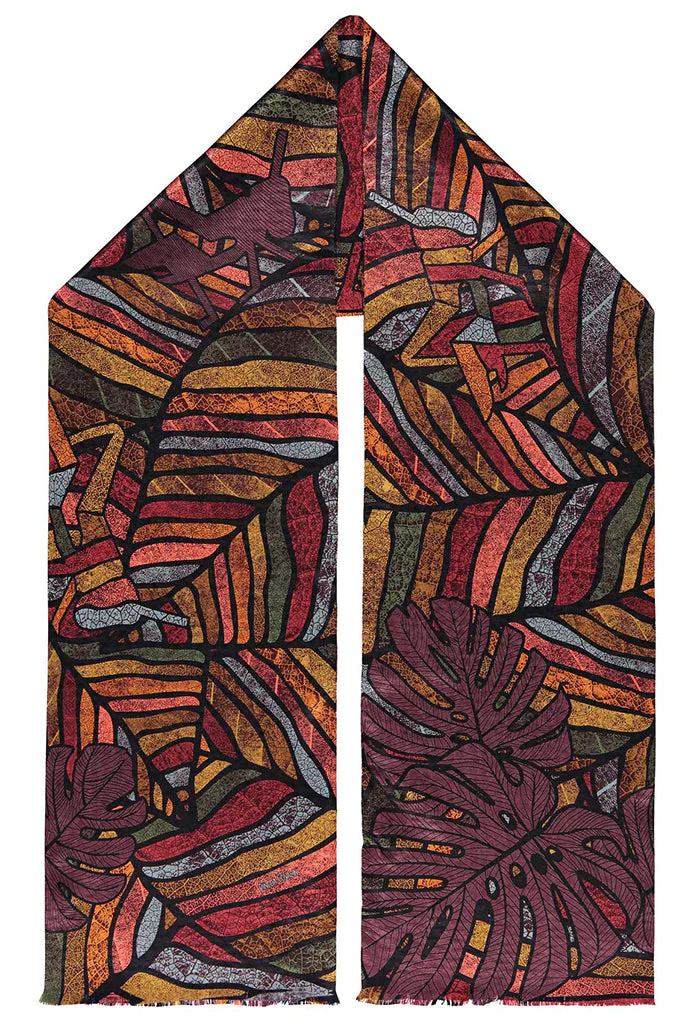 Bufanda Doble Vista Vegetación