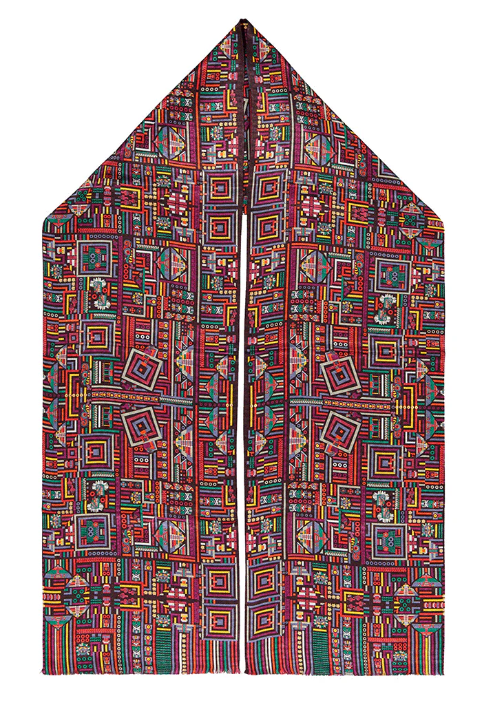 Bufanda Doble Vista Teotihuacán