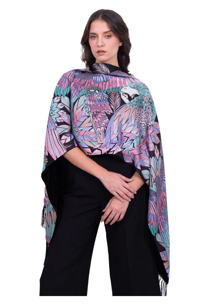 Chalina con Terciopelo Guacamaya