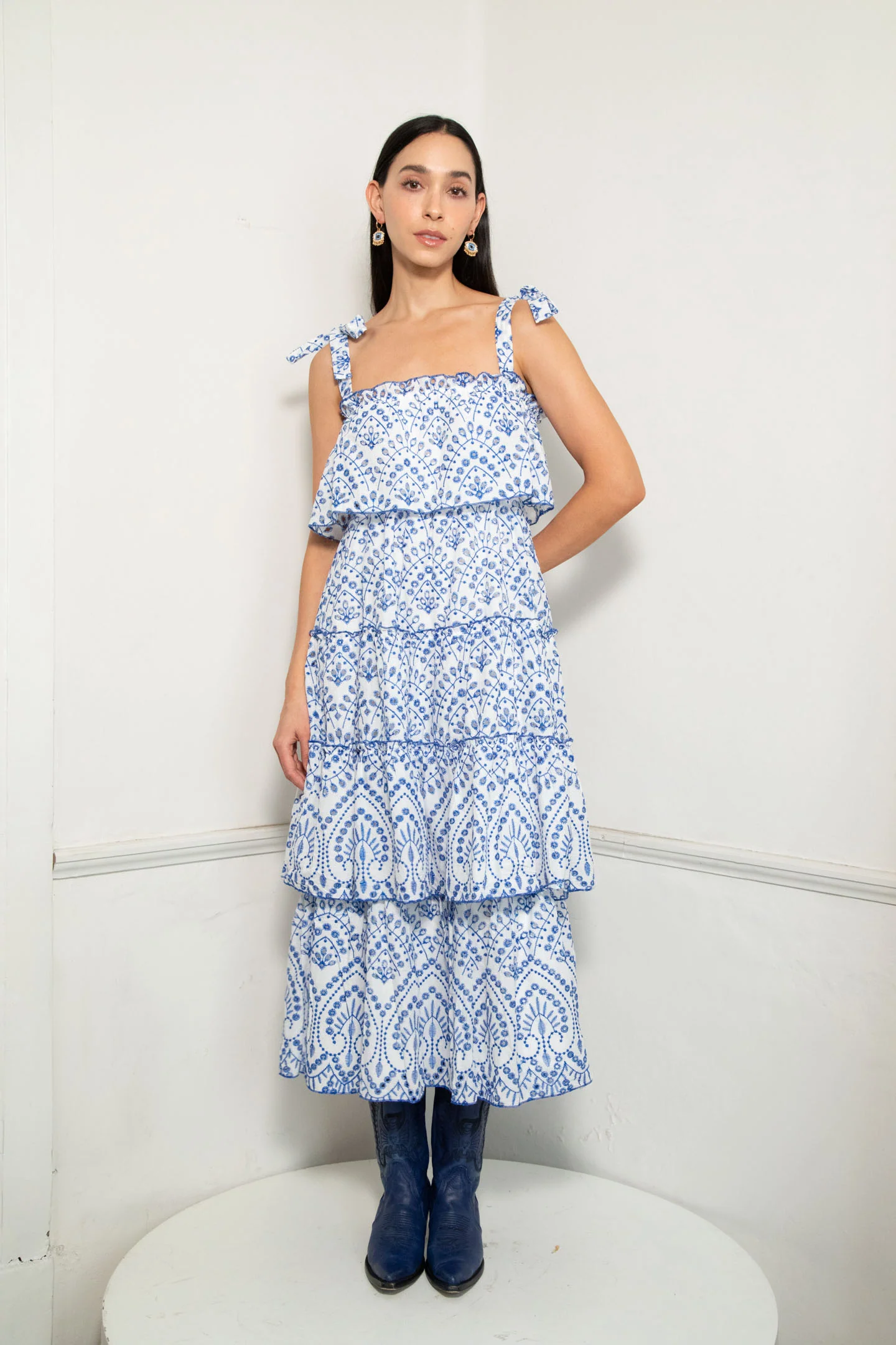 VESTIDO TALAVERA CON TIRANTES