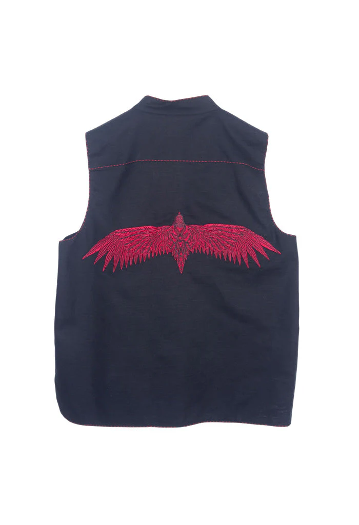 Chaleco Bordado Talabartería