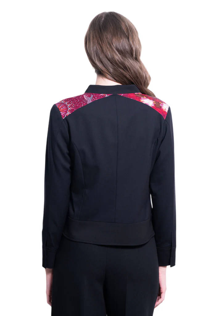 Bomber Okomej Colibrí Rojo Quemado