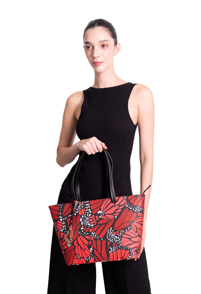 Tote K'iin Saffiano Mariposa Macro