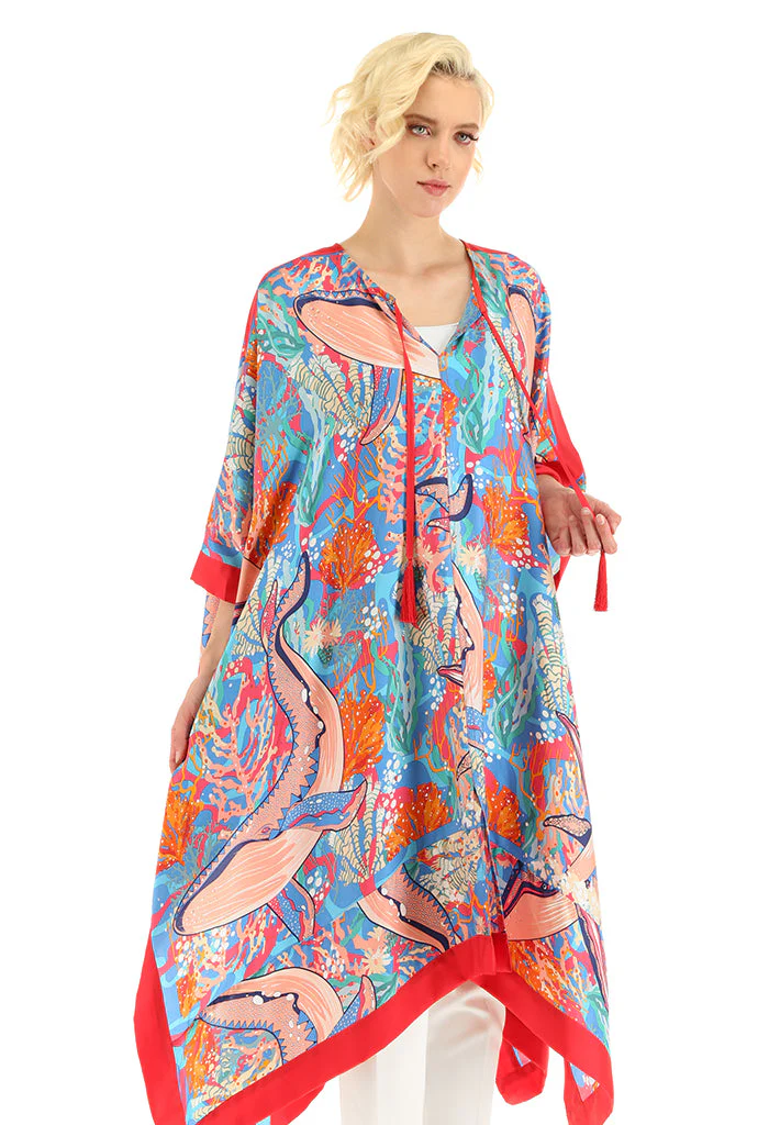 Kaftán Ndohi Ballena Azul