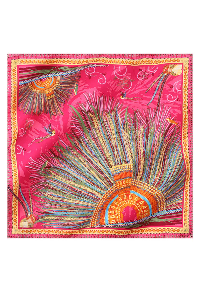 Mascada Arte Plumaria 54 cm