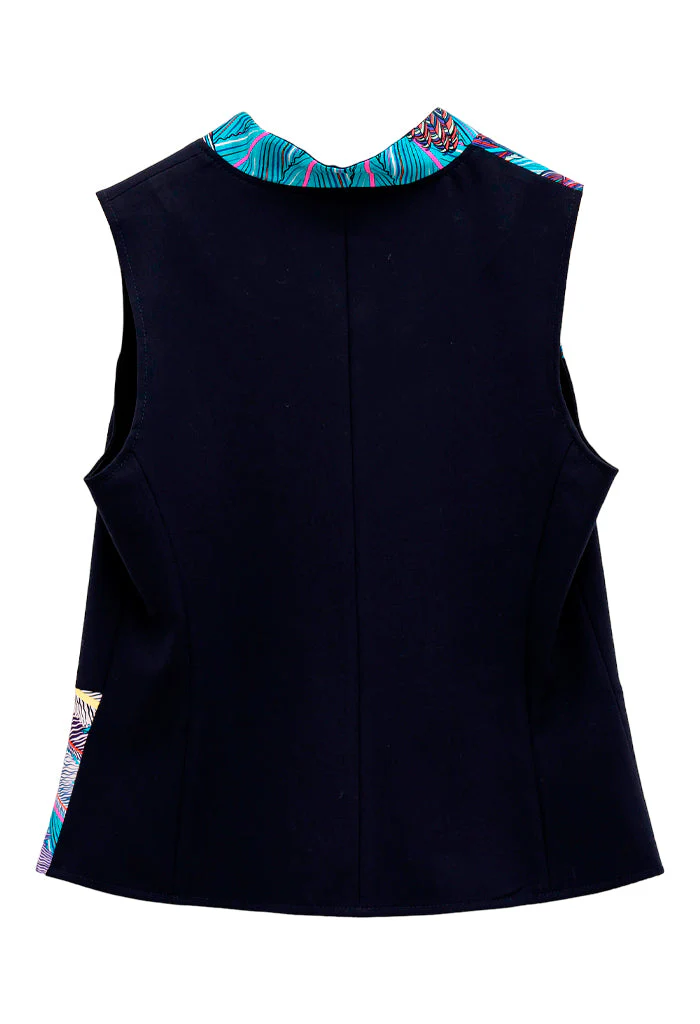 Chaleco Combinado Águila Real Mexicana Turquesa