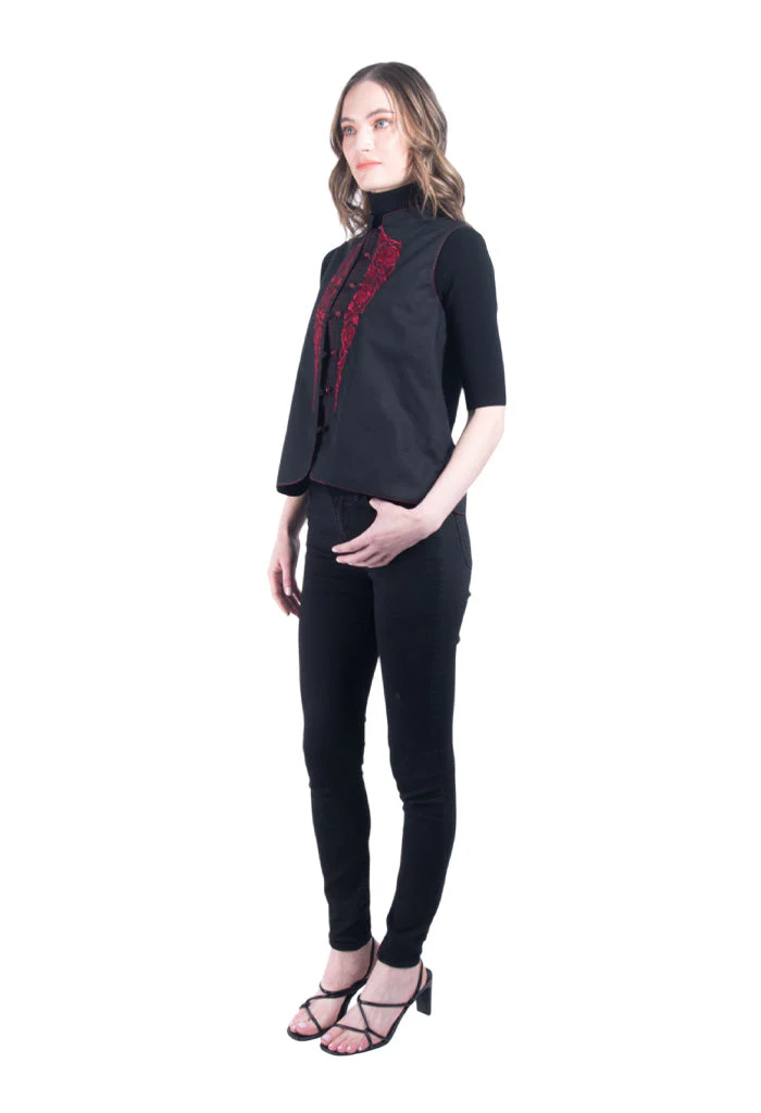 Chaleco Bordado Talabartería