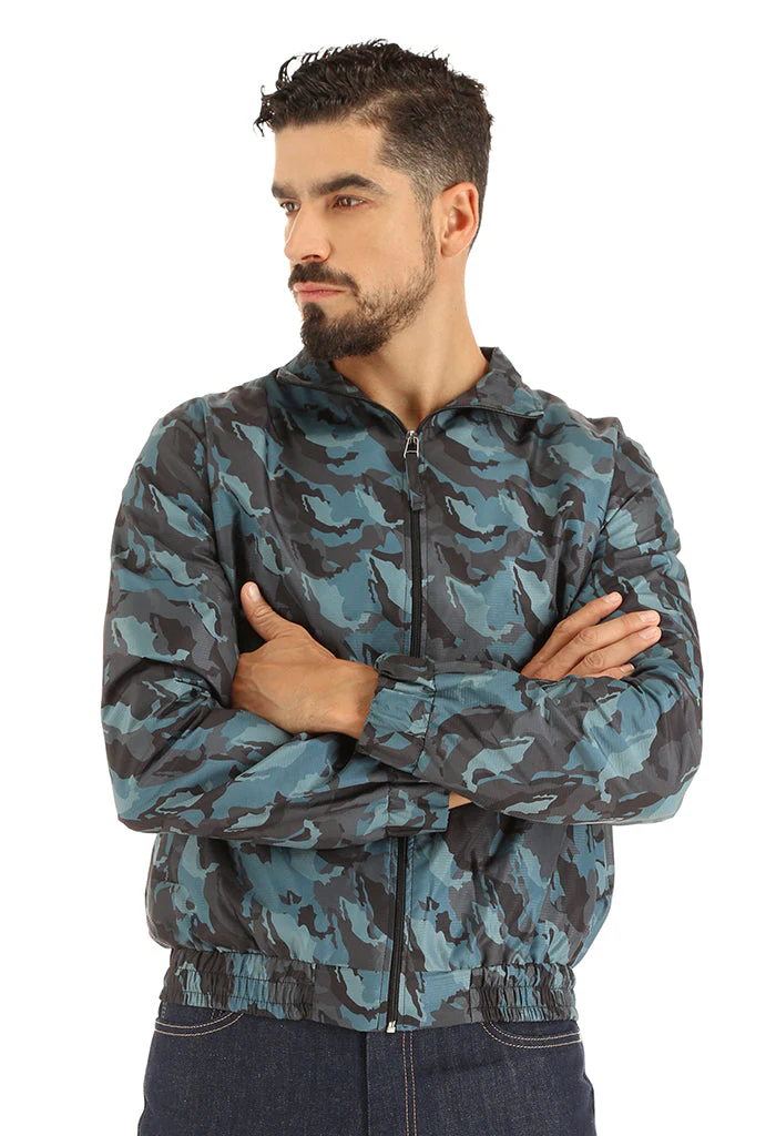 Bomber Tecuatl México Camouflage Gris