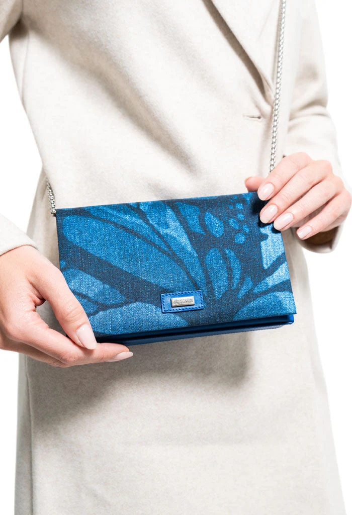 Bolsa Hook Vuelo de Mariposa Mezclilla