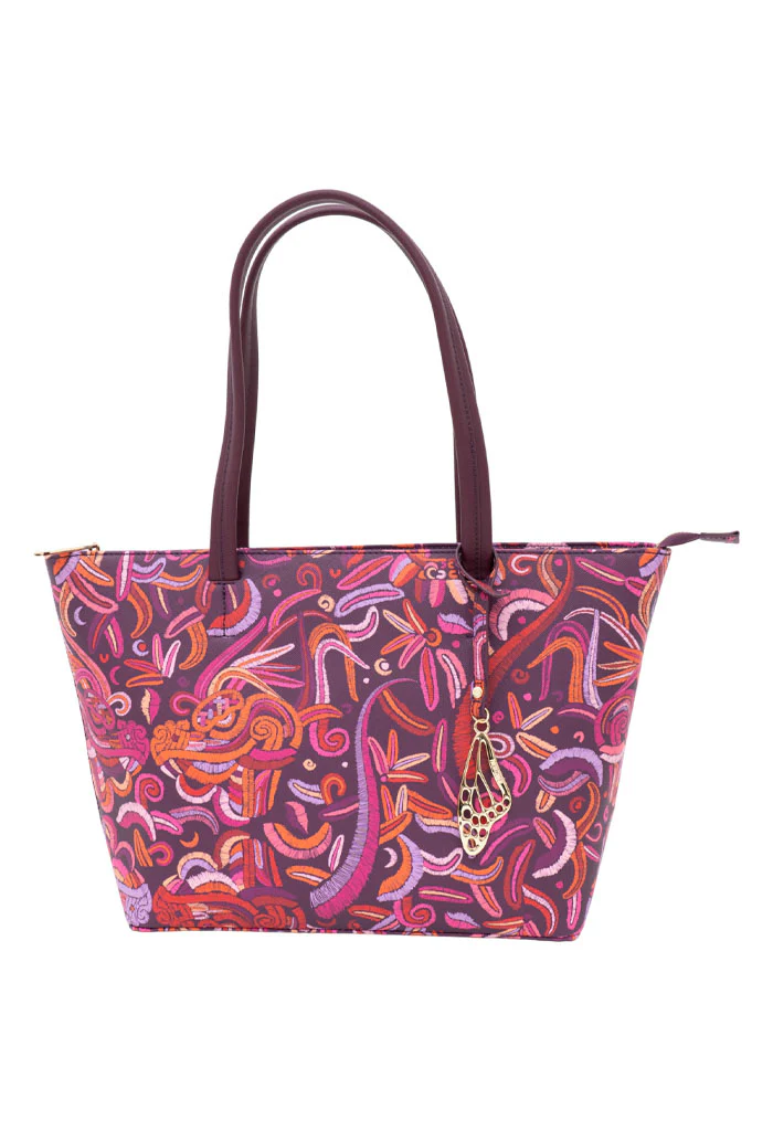 Tote K'iin Saffiano Quetzalcóatl