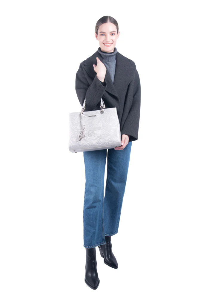 Bolsa Kaxan Saffiano Grabado Mariposa