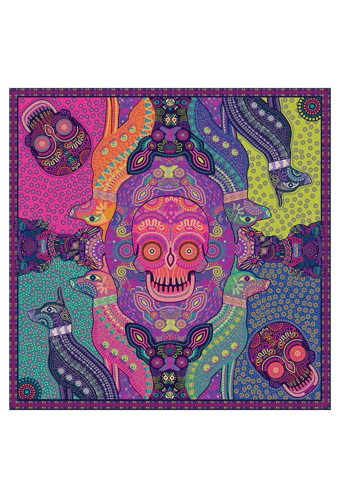Mascada Día de Muertos Mictlán 54 cm