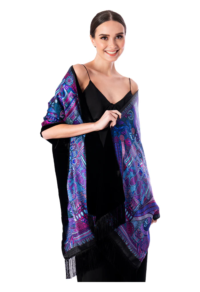 Chalina Con Terciopelo Diosas Mexicas