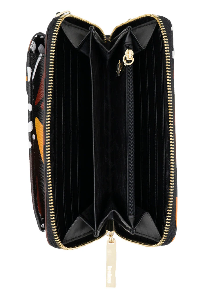 Porta Celular Peek Saffiano Mariposa Macro