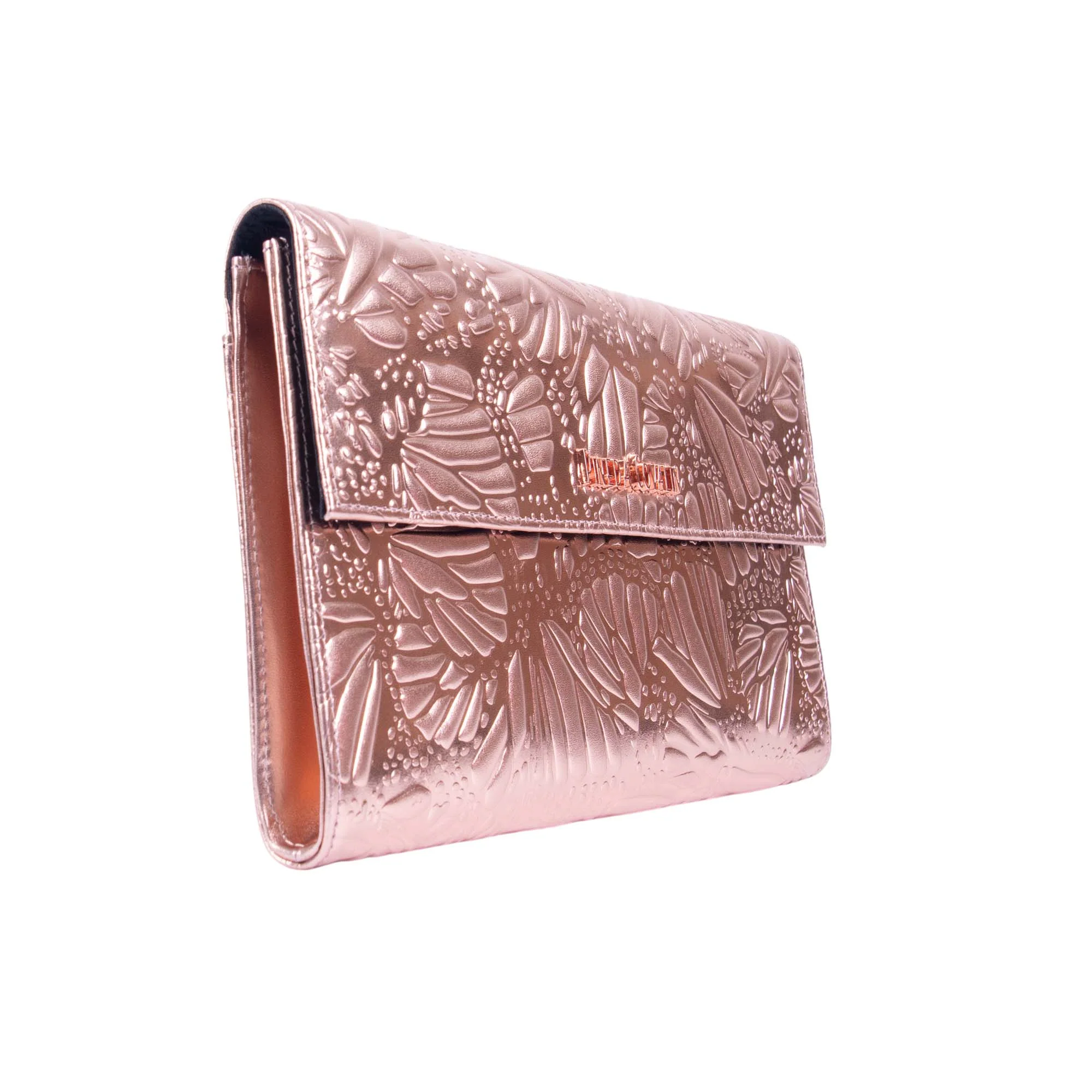 Bolsa Baas de Piel Grabado Mariposa