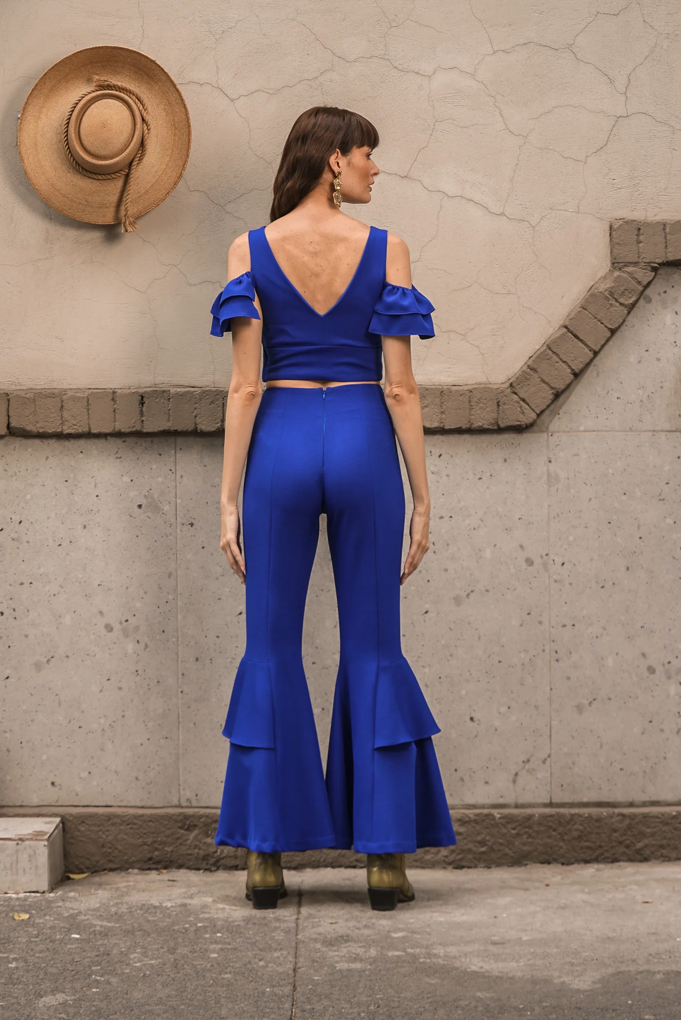 SET TOP Y PANTALON OLANES