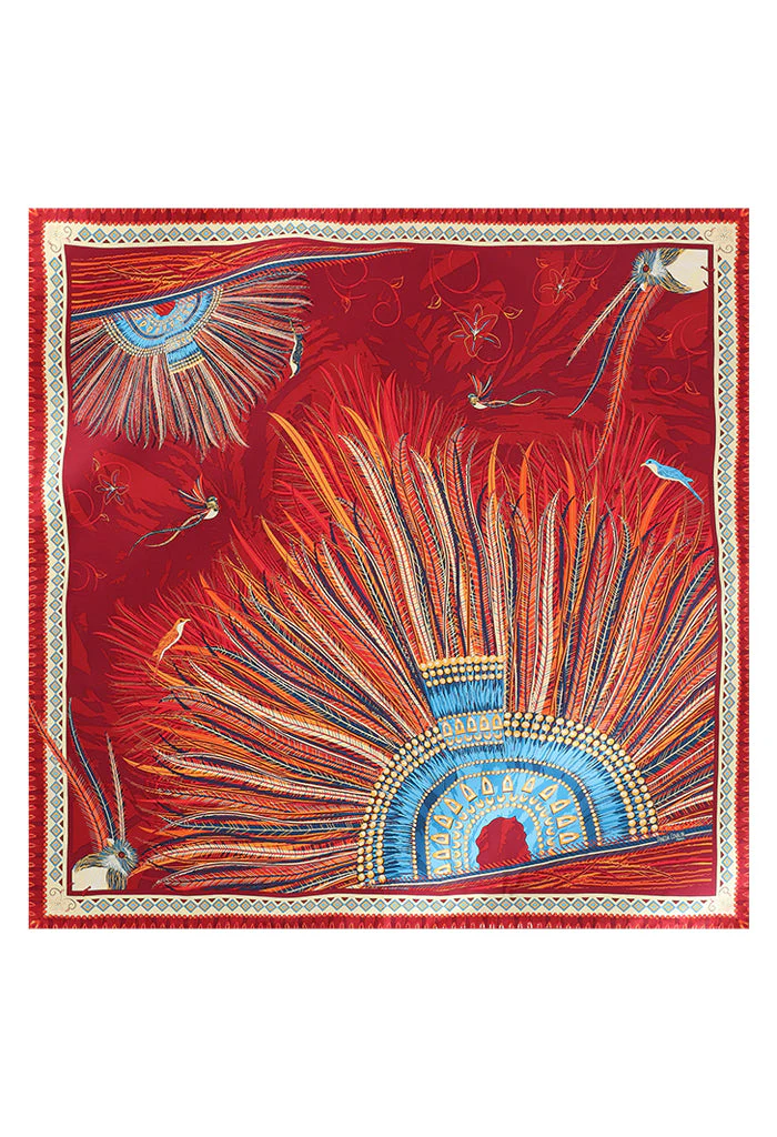 Mascada Arte Plumaria 54 cm