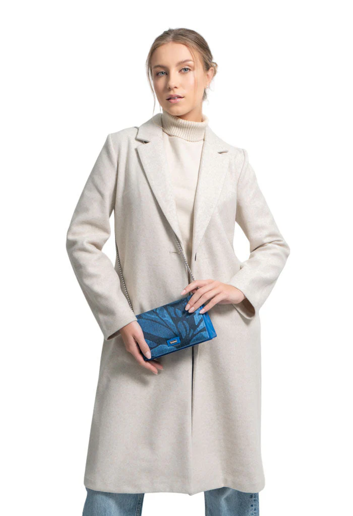 Bolsa Hook Vuelo de Mariposa Mezclilla