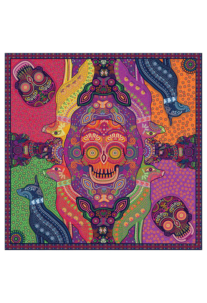 Mascada Día de Muertos Mictlán 54 cm