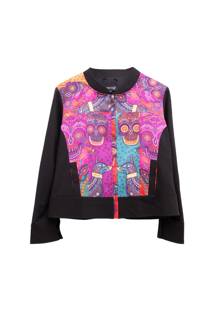 Bomber Okomej Día de Muertos Mictlán Purpura