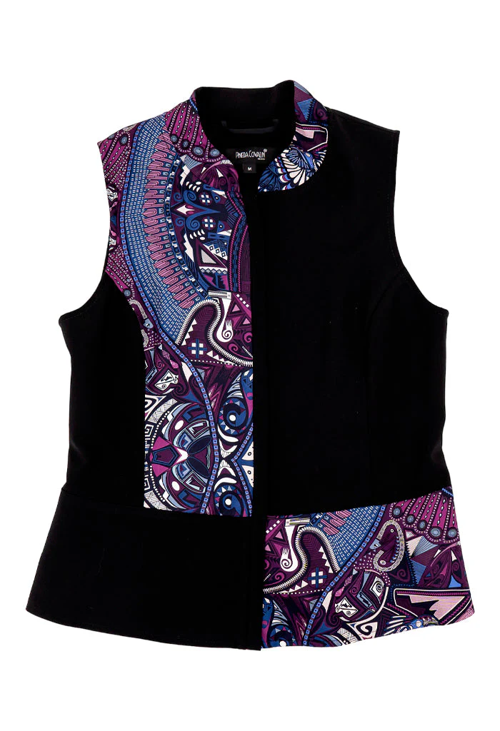 Chaleco Combinado Cerámica Prehispánica Morado