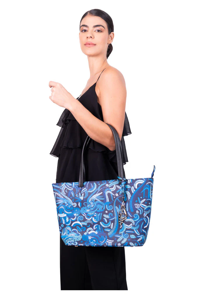 Tote K'iin Saffiano Quetzalcóatl