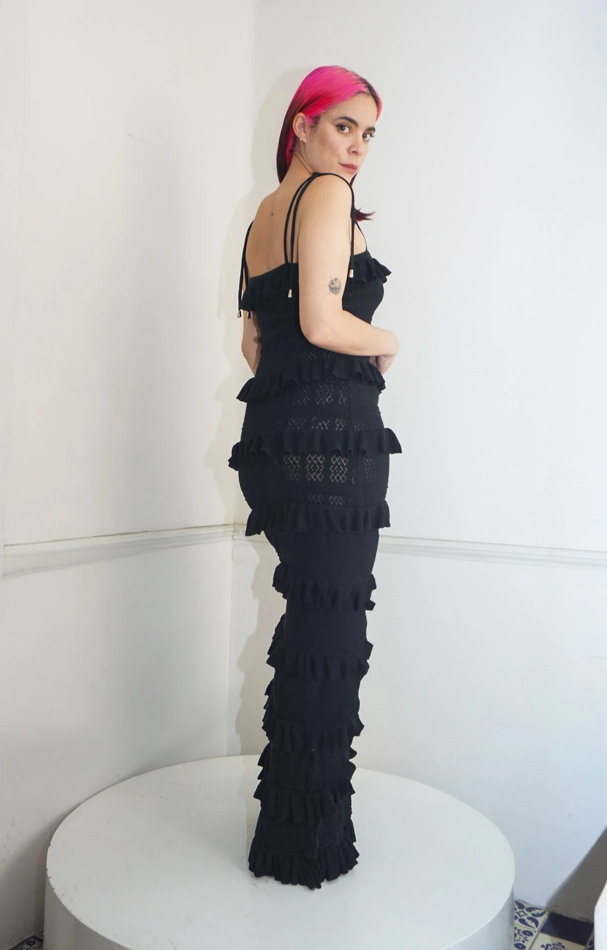 VESTIDO TIZONA SIN MANGAS