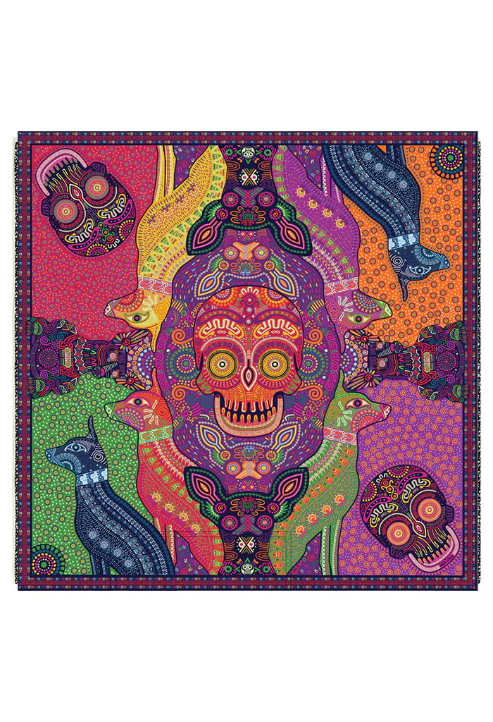 Mascada Día de Muertos Mictlán 90 cm
