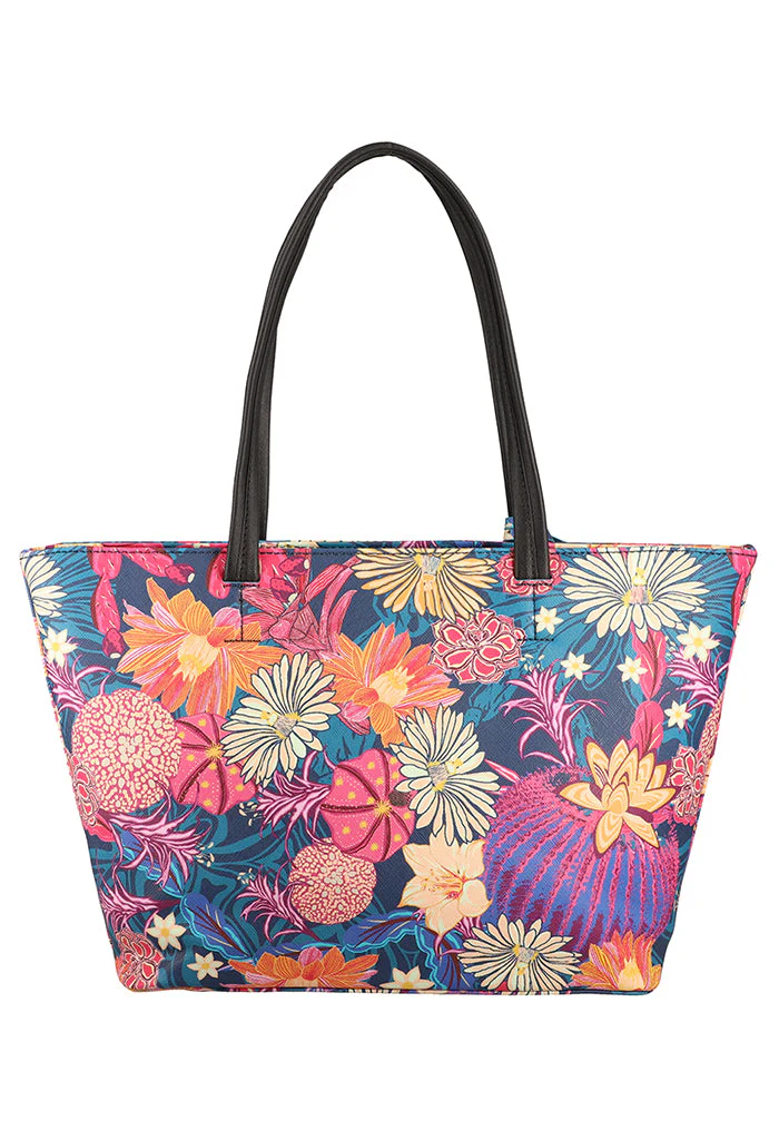 Tote K'iin Saffiano Cactáceas Jardín Botánico