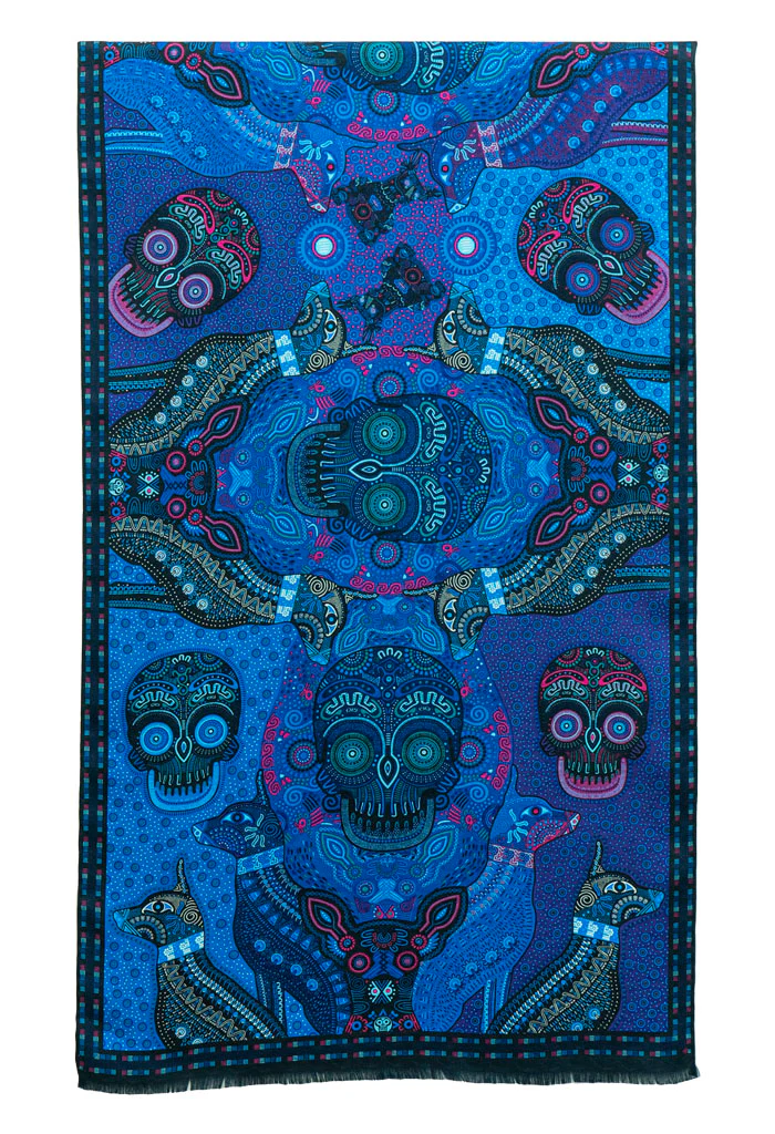 Chalina Día de Muertos Mictlán