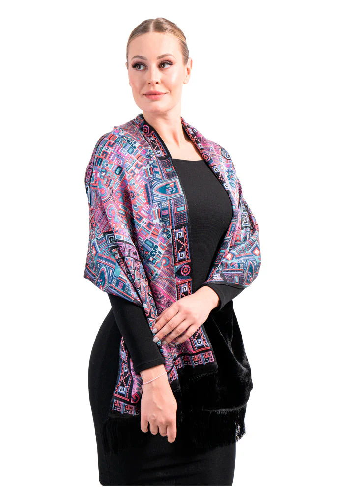 Chalina Con Terciopelo Ruta Puuc