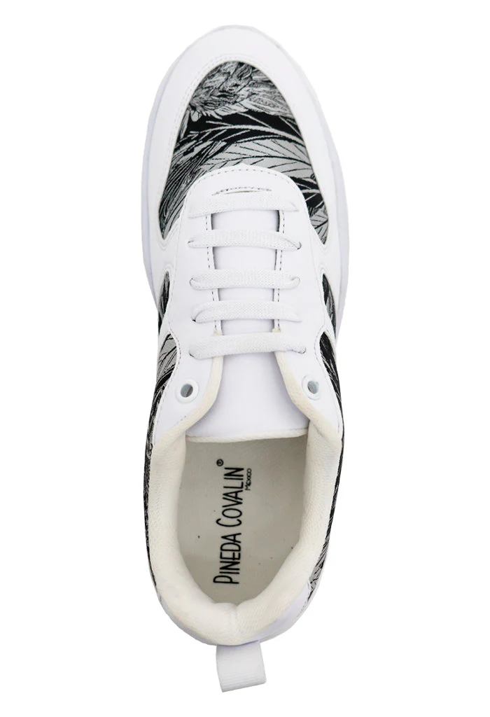 Tenis Águila Real Mexicana Blanco