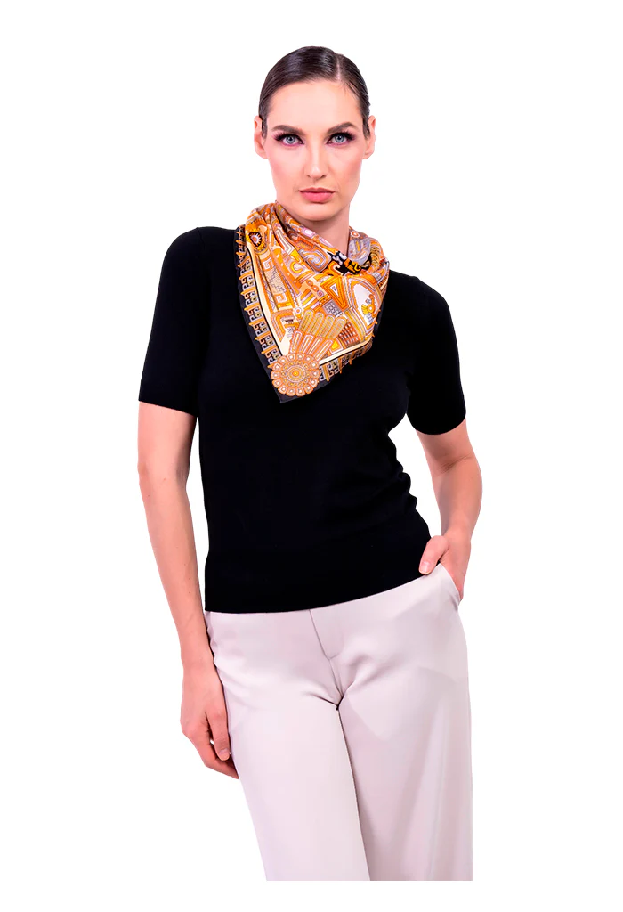 Mascada Ruta Puuc 90 cm