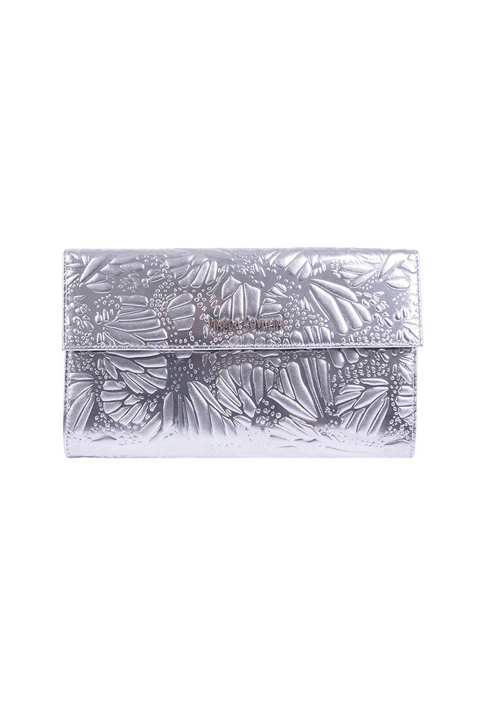 Bolsa Baas de Piel Grabado Mariposa