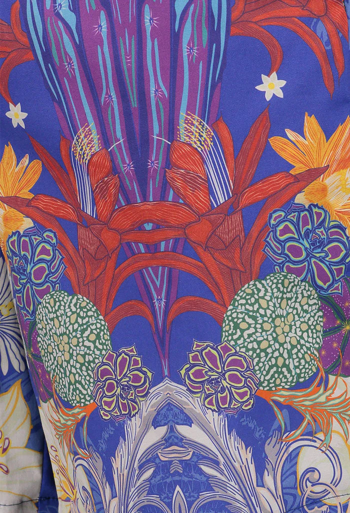 Shorts Amatl Cactáceas Jardín Botánico Azul