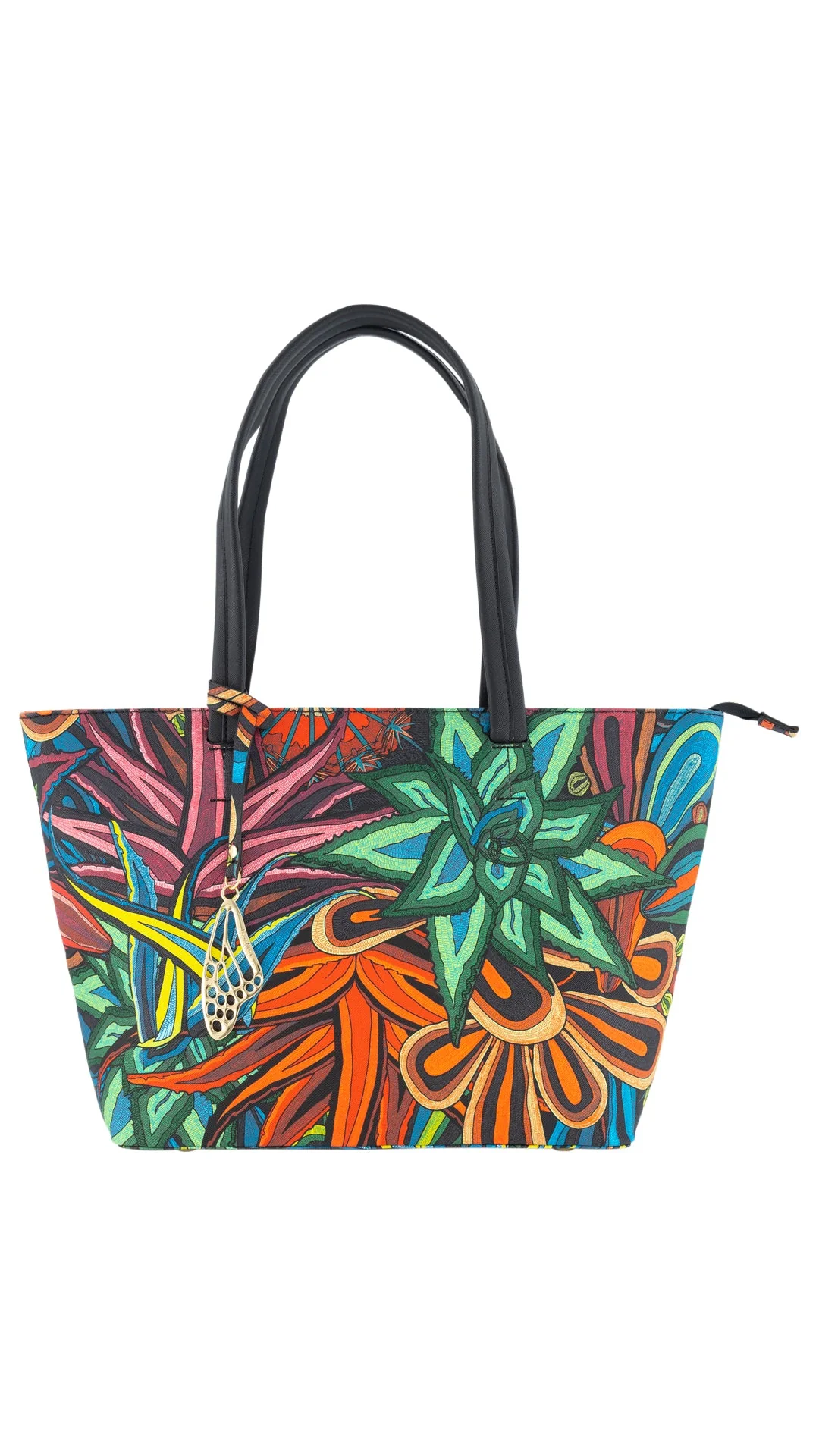 Tote K'iin Saffiano Santuario Cactáceas