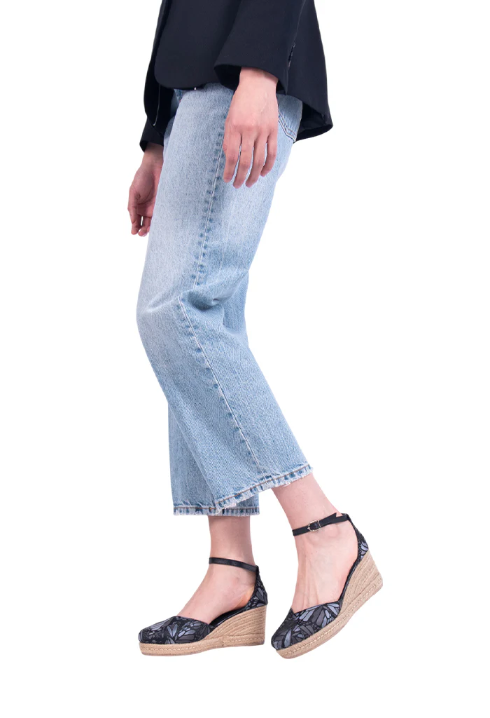 Alpargata Mariposa Vitral Gris