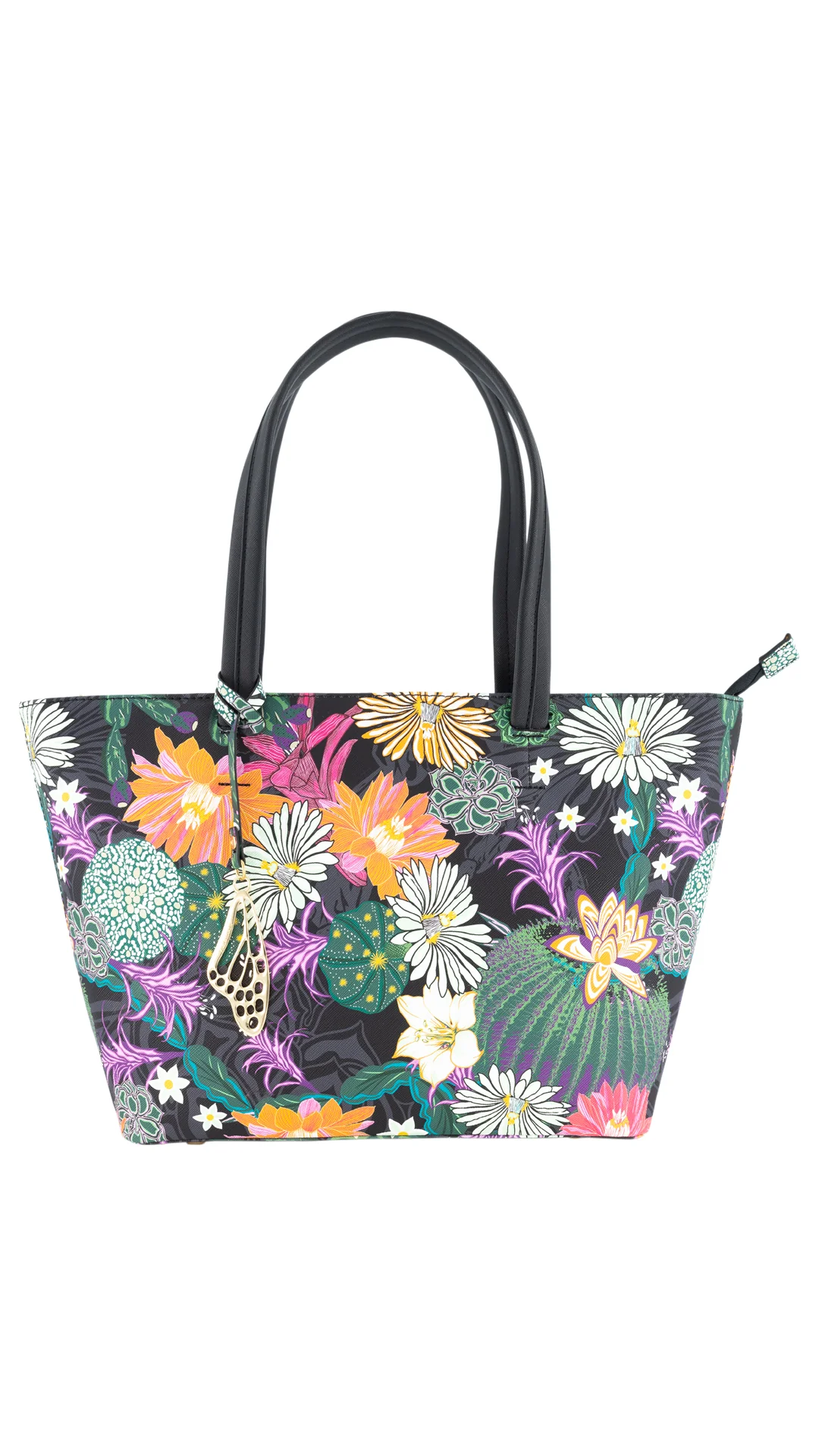 Tote K'iin Saffiano Cactáceas Jardín Botánico