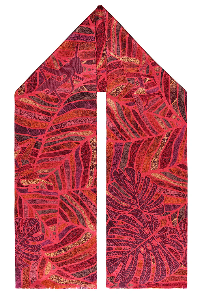 Bufanda Doble Vista Vegetación