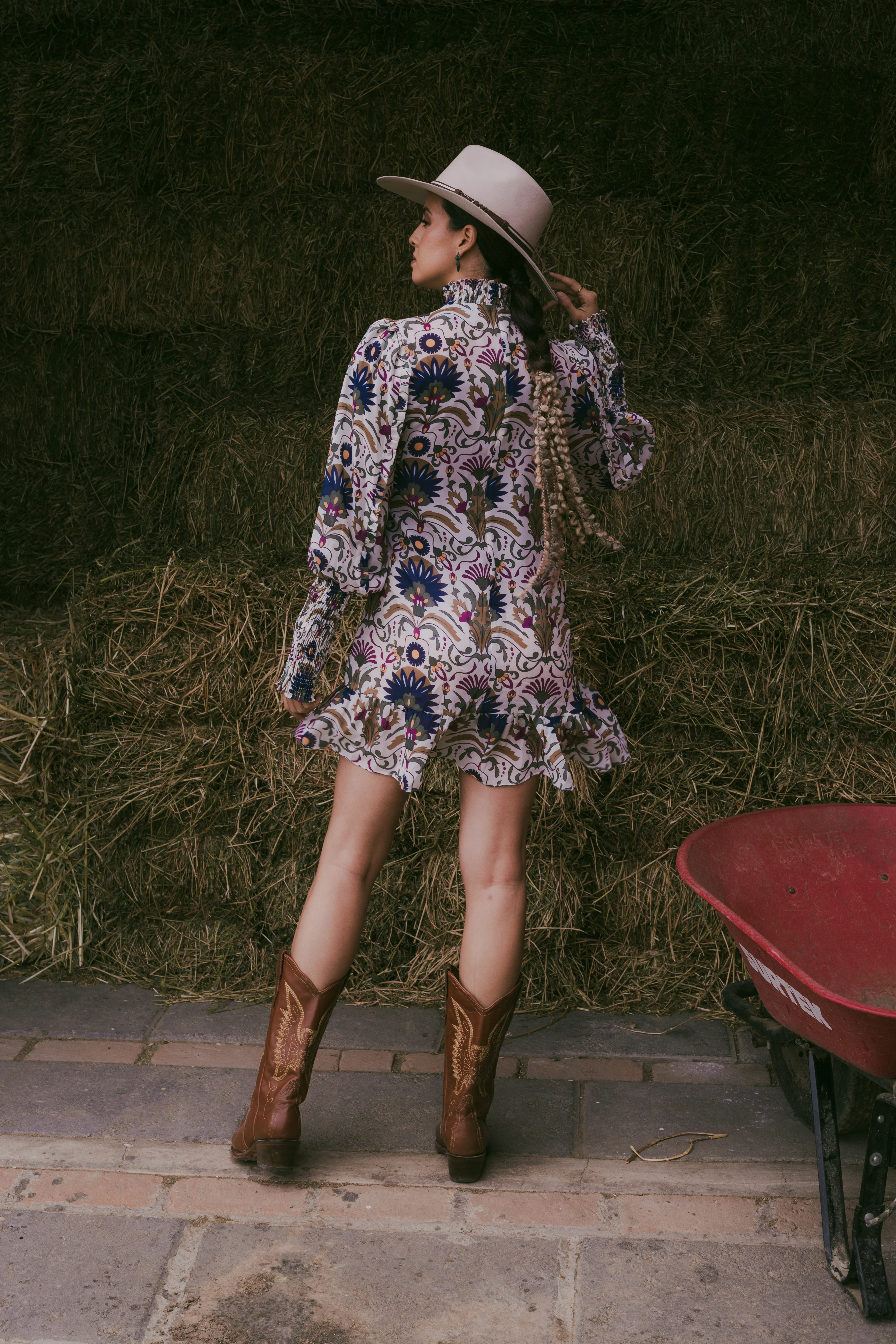 VESTIDO HUERTA ESTAMPADO