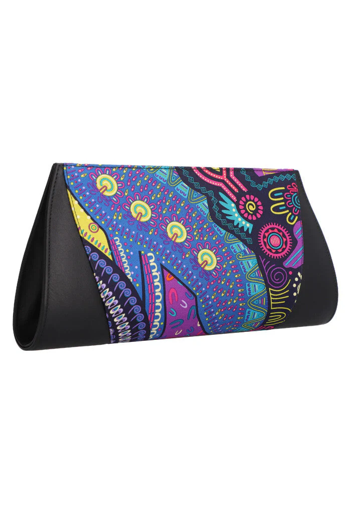 Bolsa Sen Negro Día de Muertos Mictlán Morado