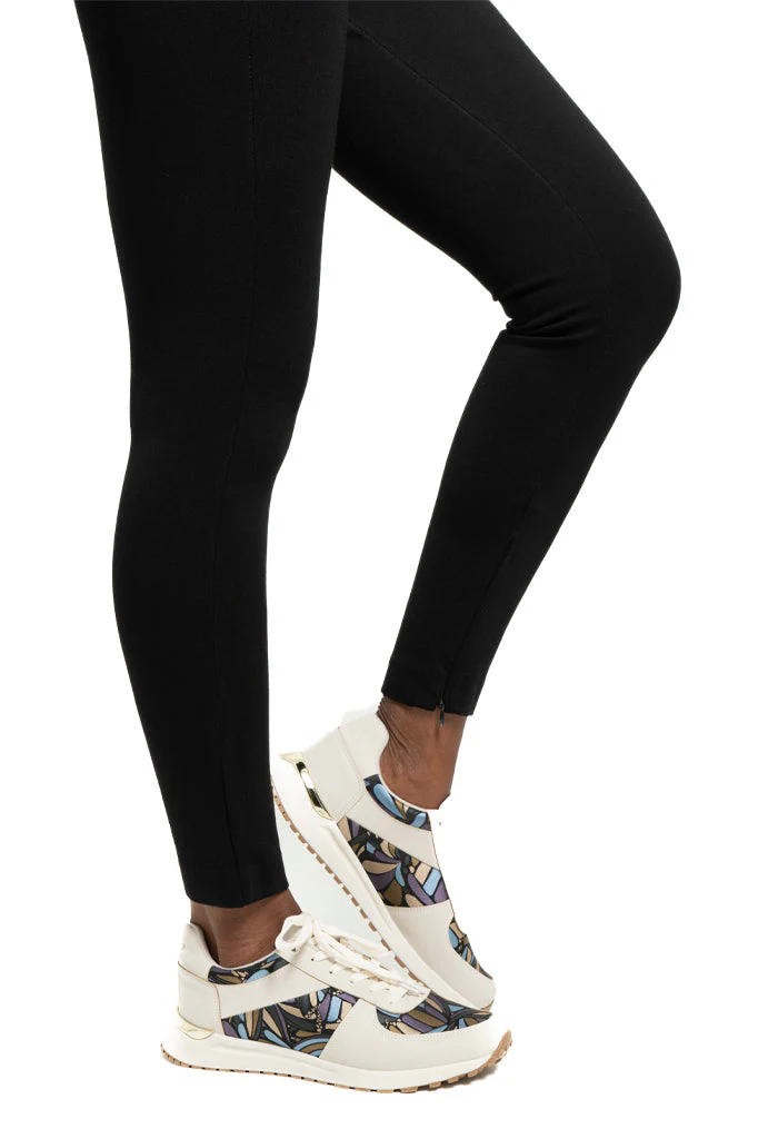 Tenis Beel Mujer Mariposa Abstracta Azul Acero