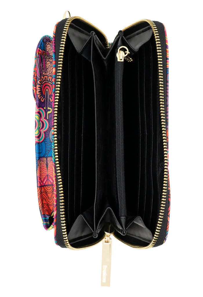 Porta Celular Peek Saffiano Diosas Mexicas