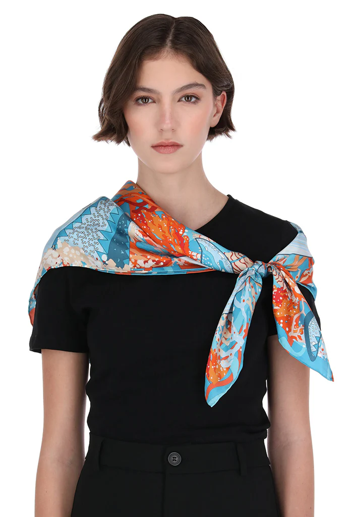 Mascada Ballena Gris 90 cm