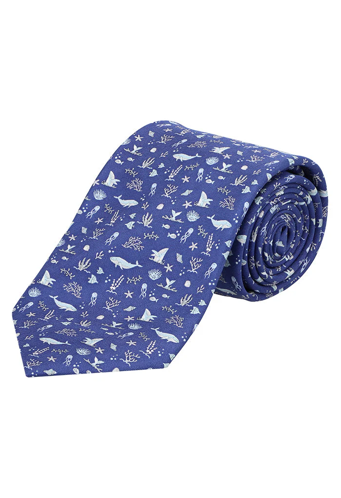Corbata Ballena Gris