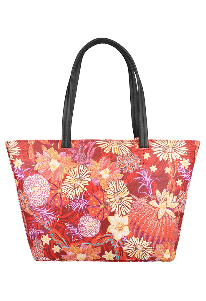 Tote K'iin Saffiano Cactáceas Jardín Botánico