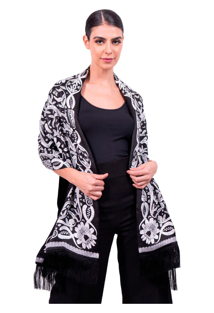 Chalina Con Terciopelo Quetzalcóatl