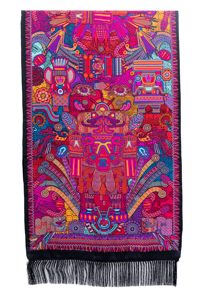 Chalina Con Terciopelo Diosas Mexicas