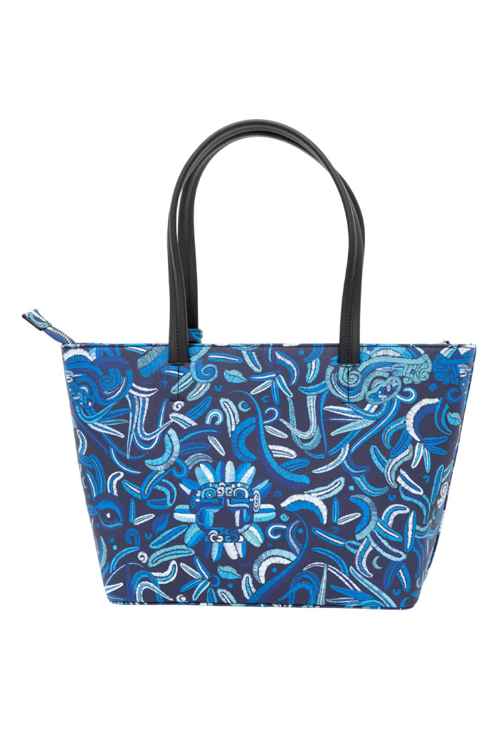 Tote K'iin Saffiano Quetzalcóatl